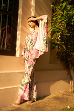 Load image into Gallery viewer, Floral Fantasy Kaftan Shirt Top - Pink Magic