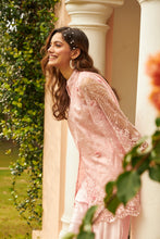 Load image into Gallery viewer, Sahanna Scalloped Tunic Co-ordinated with Pleated Pants - Blush