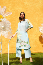 Load image into Gallery viewer, Fayola Floral Potli Tunic Set - Powder Blue