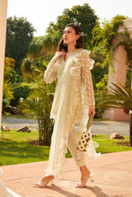 Load image into Gallery viewer, Exquisite Embroidered Slit Peplum Kurta With Straight Pants - Pistachio