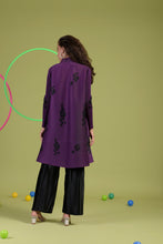 Load image into Gallery viewer, Hazel High Neck Tunic Set - Purple