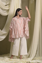 Load image into Gallery viewer, Elahe Embroidered Rowan Shirt - Peach