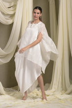 Load image into Gallery viewer, Pristine Ivory Slip Easy Cape With Dress - Ivory