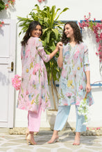 Load image into Gallery viewer, Laylon Lillies Floral Tunic Set - Powder Blue