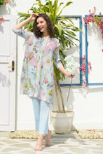 Load image into Gallery viewer, Laylon Lillies Floral Tunic Set - Powder Blue