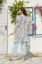 Load image into Gallery viewer, Laylon Lillies Floral Tunic Set - Powder Blue