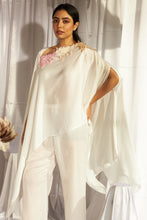 Load image into Gallery viewer, Divine Sequins Embroidered Cape Co-ordinated with Pants - Pink Ivory Ombre