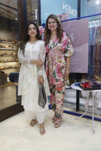Load image into Gallery viewer, Anisha Sethi in our Seraphic Sequins Potli UpDown Tunic with Dhoti Pants - White