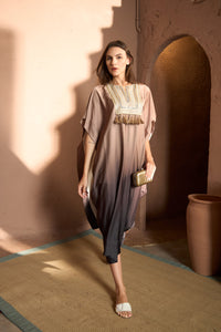 Kathryn Kaftan Dress - Muddy