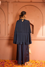 Load image into Gallery viewer, Kiri Patch Work Kurta With Flared Pant - Blue