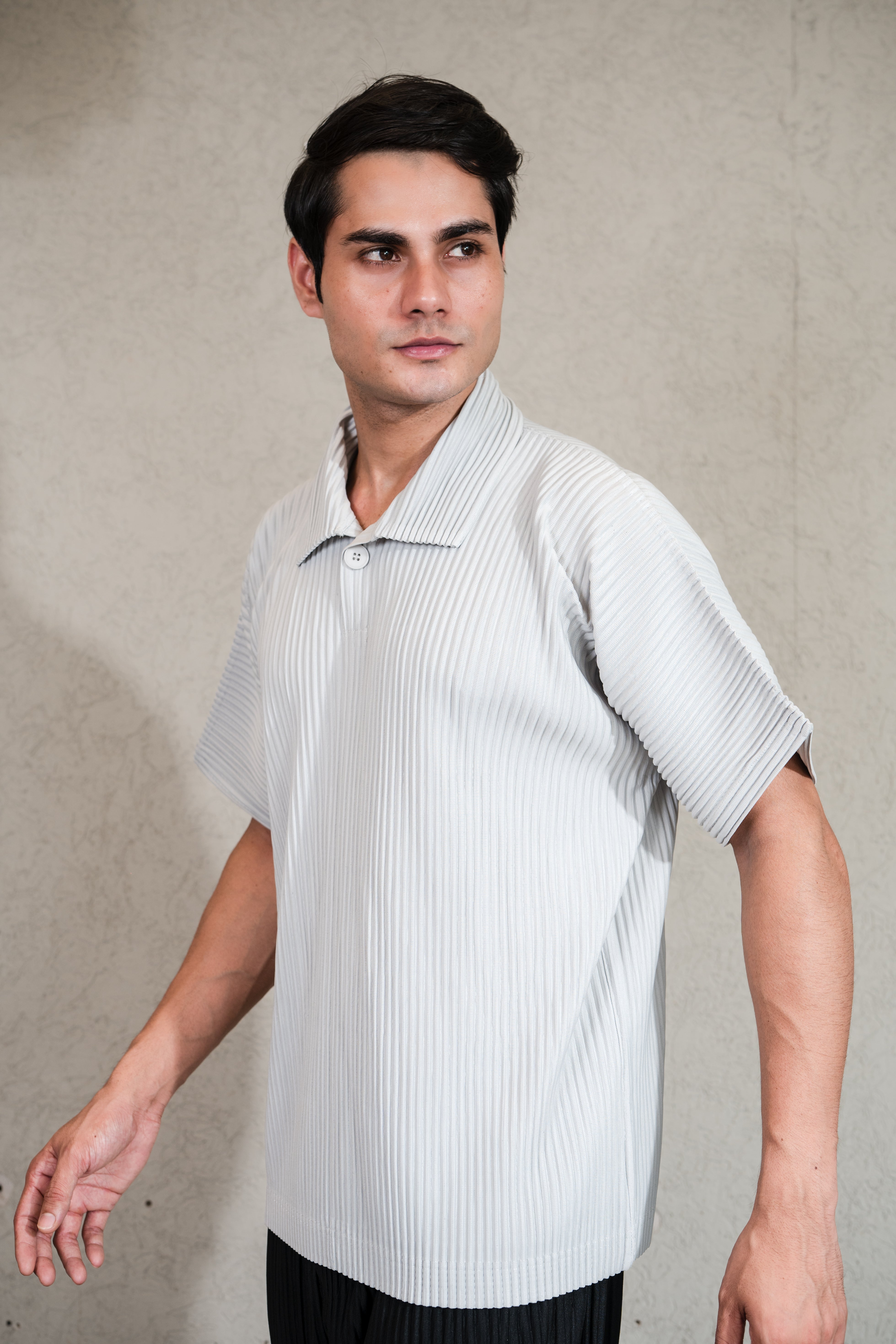 PEDRO PLEATED T-SHIRT