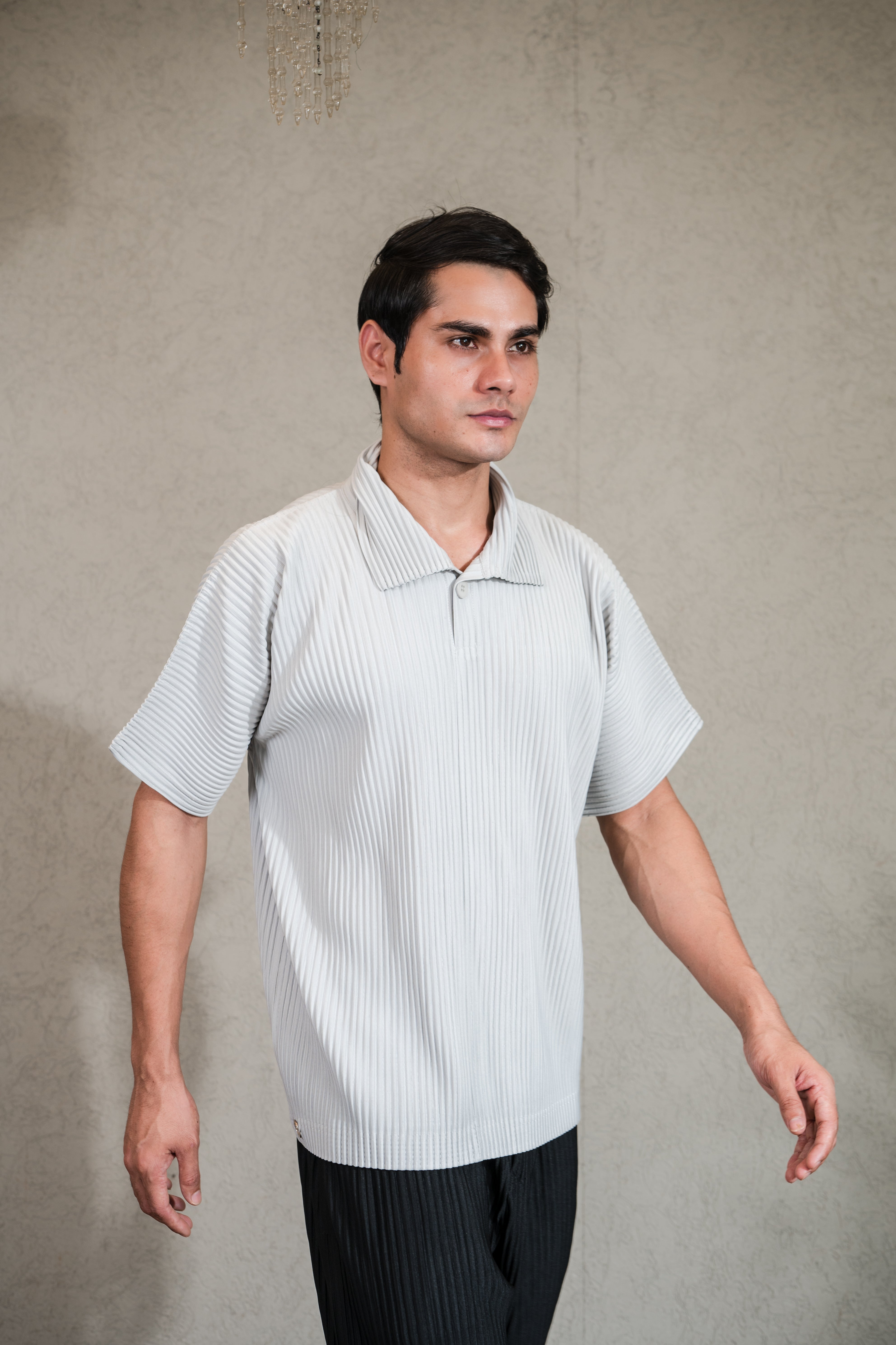 PEDRO PLEATED T-SHIRT