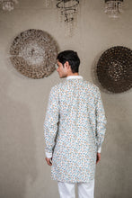 Load image into Gallery viewer, FLORAL PRINTED KURTA SET WITH WHITE PANTS