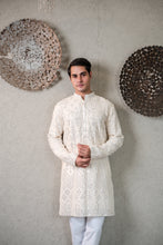 Load image into Gallery viewer, MIRROR EMBROIDERY KURTA WITH PANT