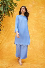 Load image into Gallery viewer, Shawn Studded Tunic Set - Powder Blue