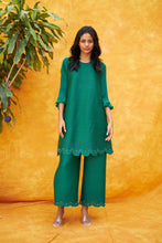 Load image into Gallery viewer, Shawn Studded Tunic Set - Dark Green