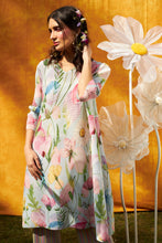 Load image into Gallery viewer, Laylon Lillies Floral Tunic Set - Lapis